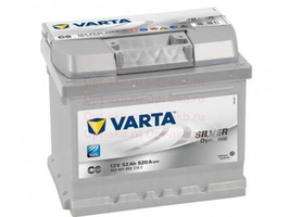 VARTA Silver Dynamic 552 401 052 12В 6ст 52 а/ч оп